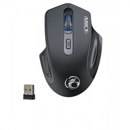 Безпровідна комп'ютерна миша Gembird G1800, чорна, оптична, 2400 DPI