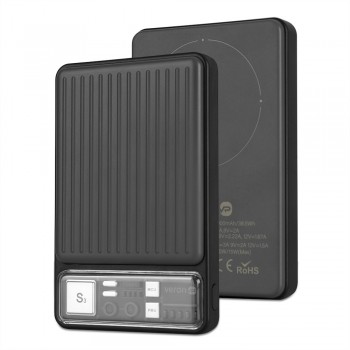 Повербанк Power Bank Veron Q25 10000 mAh Magsafe с магнитной быстрой зарядкой USB C и USB A | 22.5W 