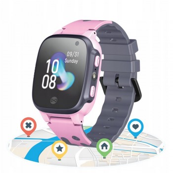 Дитячий розумний годинник Smart Baby Watch M1 Рожевий