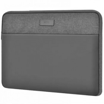 Сумка 14'' для ноутбуків macbook wiwu minimalist laptop sleeve — сірий