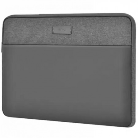 Сумка 14'' для ноутбуков macbook wiwu minimalist laptop sleeve — серый