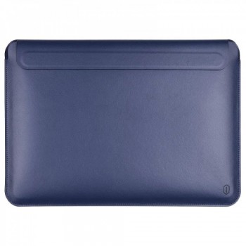 Сумка для ноутбуків MacBook 14.2" Skin Pro Portable Stand Sleeve Bag — Темно-синя