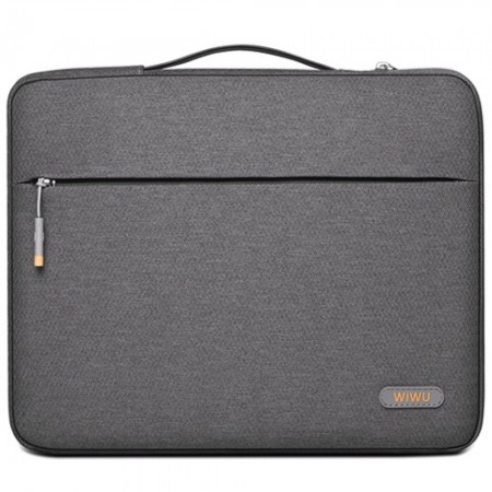 Сумка для ноутбуків macbook 15.6" wiwu pilot sleeve — сірий