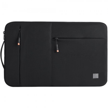 Сумка 14" для ноутбуков MacBook WiWU Alpha Slim Sleeve — черная