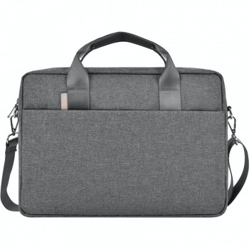 Сумка для ноутбука WiWU Minimalist Laptop Bag II 14", сіра