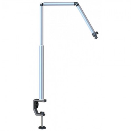 Штатив держатель з кріпленням до столу TA-S445S Silver Veron, Столешниця, Регульована висота, Алюмінієвий корпус