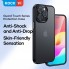 Захисний чохол для iPhone 15 Rock Guard Touch Protection, з захистом камери, чорний Titanium