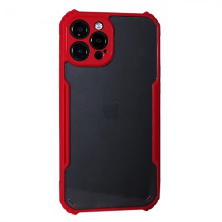 Захисний чохол для iPhone 12 Pro Max Bracket TPU Plastic Case, червоний