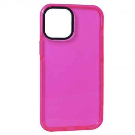 Захисний чохол для iPhone 12 Mini Neon TPU, термостійкий, рожевий