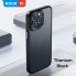 Захисний чохол для iPhone 15 Rock Guard Touch Protection, з захистом камери, чорний Titanium