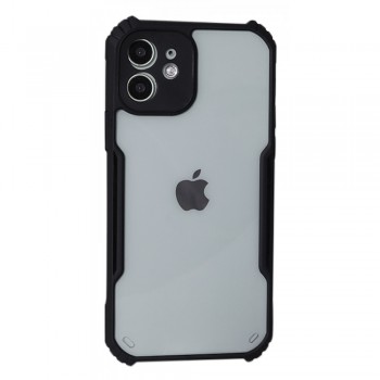 Защитный чехол для iPhone 12 6.1" Bracket TPU Plastic, черный