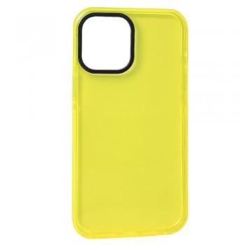 Захисний чохол для iPhone 12 Mini Neon TPU Case, термостійкий, лимонний Захисний чохол для iPhone 12 Mini Neon TPU Case, термостійкий, лимонний