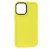 Защитный чехол для iPhone 12 Mini Neon TPU Case, термостойкий, лимонный