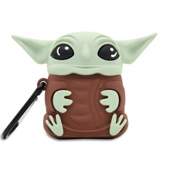Захисний чохол для AirPods Emoji Series Baby Yoda, силіконовий, універсальний