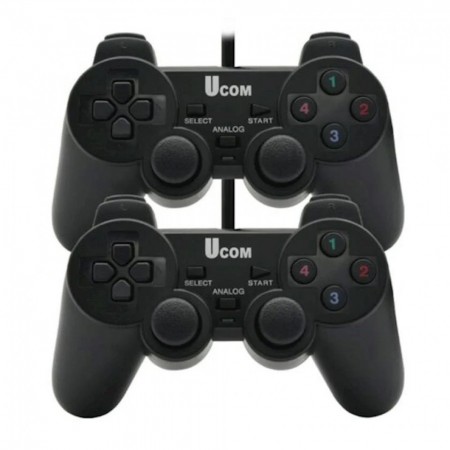 Ігровий джойстик Powkiddy 208D, ергономічний дизайн, сумісність з ПК та Android