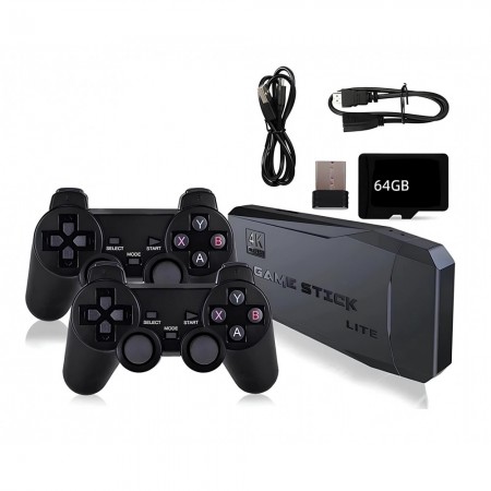 Ігрова приставка M8, 64G, 4K, 2 бездротових джойстика