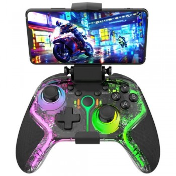 Ігровий джойстик Ipega PG-9666B з RGB підсвіткою та підтримкою Android/PC/NS/P4