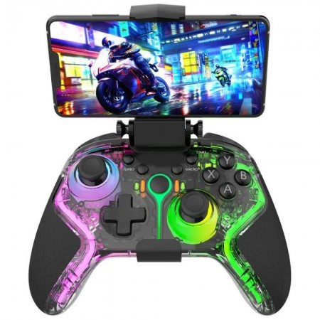 Ігровий джойстик Ipega PG-9666B з RGB підсвіткою та підтримкою Android/PC/NS/P4