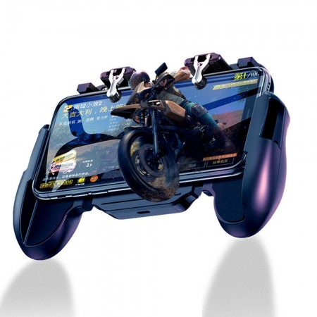 Ігрові кнопки Earldom ET-F06 для мобільних пристроїв, ABS та цинковий сплав, силікон