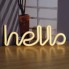 Нічний світильник Neon Sign Hello