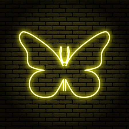 Нічний світильник Neon Amazing Butterfly метелик