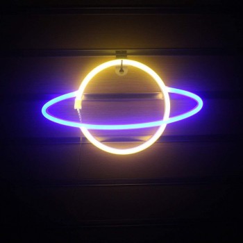 Нічний світильник Neon Lamp series Jupiter, жовтий
