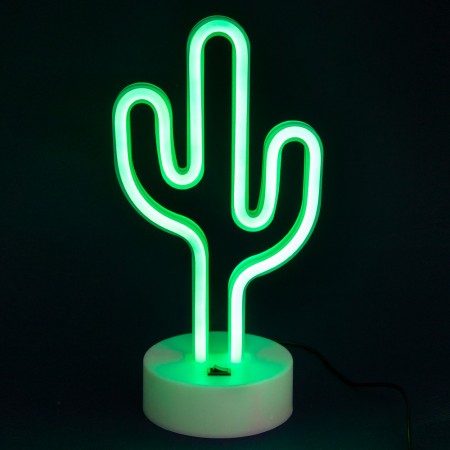 Ночной светильник Neon Lamp series Cactus кактус