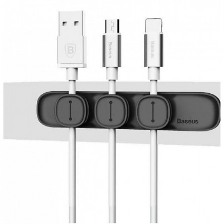 Тримач для кабелю Baseus ACWDJ, чорний