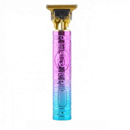 Машинка для стрижки волос акумуляторна NB-Trimmer Colorful — Black Budda, з багатоколірним дизайном