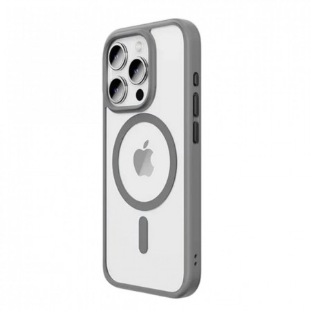 Захисний чохол Rock Guard Series TPU для iPhone 15 Pro Max з MagSafe, сірий титановий