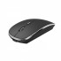 Бездротова комп'ютерна мишка WiWU WM101, чорна, Bluetooth 4.0, безшумний режим, компактна