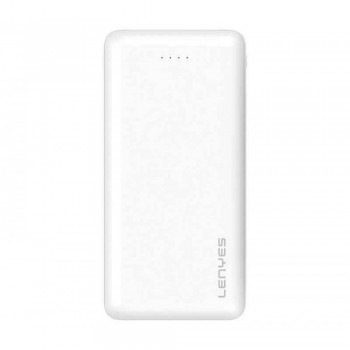 Повербанк 20000 mAh Lenyes PX290 – Полімерний літій-іонний, 2 USB-виходи (швидка зарядка 2,1 А), micro USB та Тип C, з захисною мікросхемою та світлодіодним індикатором.