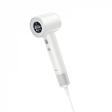 Фен Hoco HP10, іонізація, потужний повітряний потік, білий