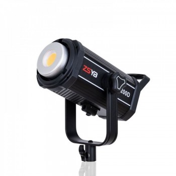 Лампа відеосвіт LED Y200D Veron, світловий потік 30000 Лм, кольорова температура 5600 K, освітленість 98000 люкс на 1 метр, регулювання яскравості 0-100%, дистанційне управління 2.4G