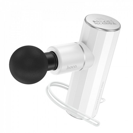 Масажер Hoco HP50, білий, 4 рівні інтенсивності, акумулятор 2000 мАг, час роботи 10 годин