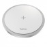 Бездротова зарядка 15W Veron — біла, швидка зарядка, універсальна сумісність