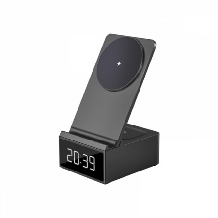 Бездротовий зарядний пристрій WiWU Wi-W011, потужність 15W, сумісність з Qi-пристроями