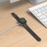 Бездротовий зарядний пристрій Borofone BQ13C для Apple Watch — Qi, магнітне фіксування, USB вхід 5V/1A, розміри 27*7 мм, довжина кабелю 1.2 м, вага 15 г