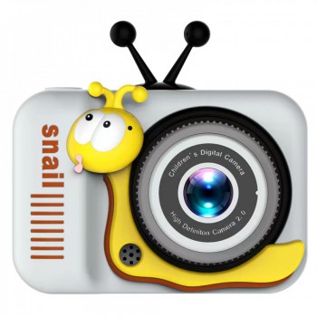 Дитячий фотоапарат Children`s fun Camera X14, світло-сірий