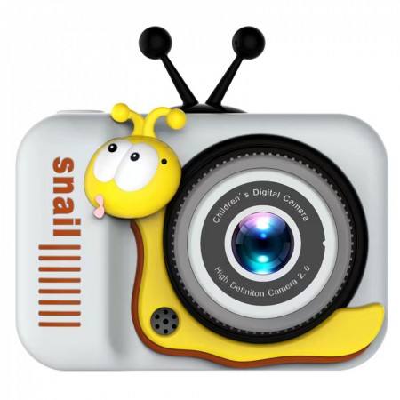 Дитячий фотоапарат Children`s fun Camera X14, світло-сірий
