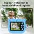 Дитяча камера AM-300 Print Camera Dino Green з миттєвим друком і екраном 2,4 дюйма