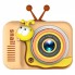 Дитячий фотоапарат Children`s fun Camera X14, персиково-помаранчевий