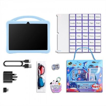 Дитячий планшет KT5MAX, синій, 256GB, Android 10