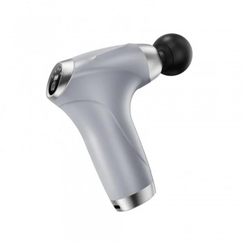 Портативний масажер Smart Massager Gun J5, 5 швидкостей, сірий
