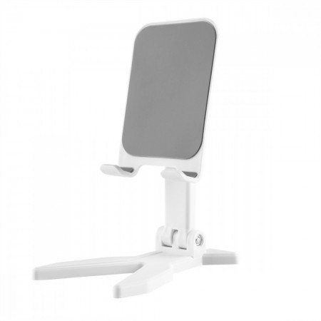 Підставка для телефону J-020 Baseus, біла, регульована, з антиковзаючою основою