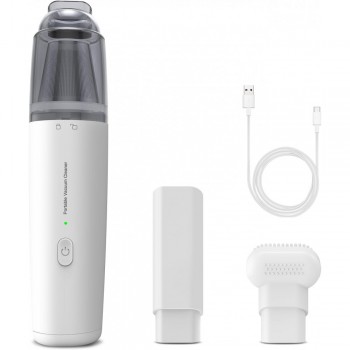 Автомобільний пилосос Q8, 100 Вт, білий