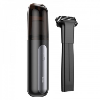 Портативний автомобільний пилосос Hoco ZP1 Cool, чорний і сірий, потужний і компактний