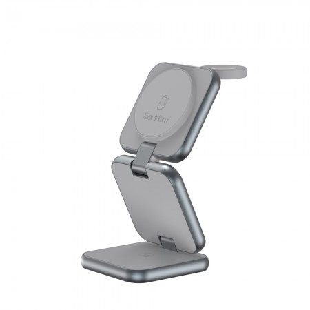 Бездротовий зарядний пристрій Earldom ET-WC54, ABS+алюмінієвий сплав, до 15 Вт