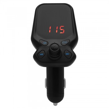 FM-модуль MP3 S30 Veron з Bluetooth 5.0, 2 USB-порти, ЖК-дисплей 1,77 дюйма, швидка зарядка, шумозаглушення, функції гучного зв'язку.