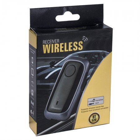 Bluetooth адаптер Veron BT520 - бездротове підключення смартфонів до магнітол і інших пристроїв з AUX, простий у використанні та бюджетний варіант.